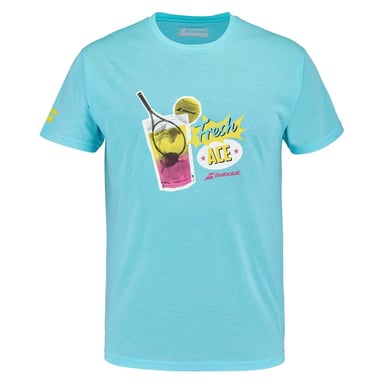 Babolat Mens Fresh Ace T-Shirt (Angel Blue Marl)