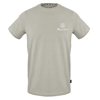 Aquascutum Mens Printed T-Shirt (Grey)