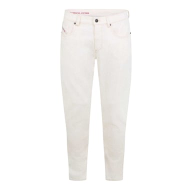 Diesel Mens 2019 D-Strukt Slim Jeans (White)