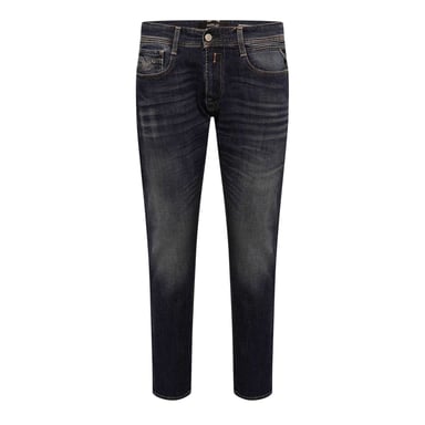 Replay Mens Anbass Cotton Comfort Jeans (Blue)