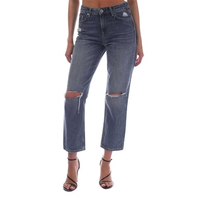 Gant Womens/Ladies Cotton Denim Relaxed Fit Jeans (Blue)