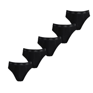 Giorgio Mens Essential Briefs (Pack of 5) (Black)