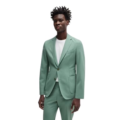Boss Mens Notch Neck Blazer (Green)