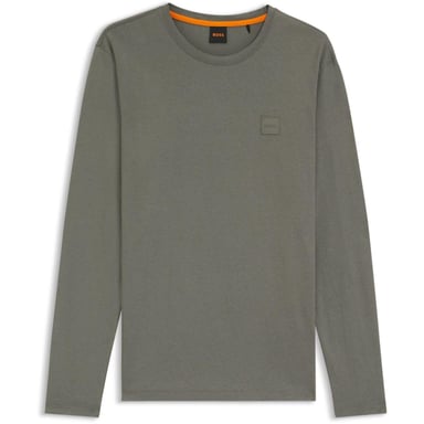 Boss Mens Logo Regular T-Shirt (Grey)