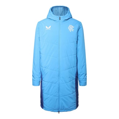 Castore Mens Rangers FC Anorak (Blue/Deep Blue)