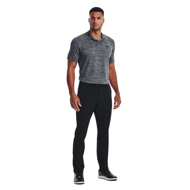 Under Armour Mens Performance Breathable Athletic Polo Shirt (Steel)