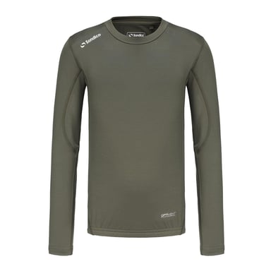 Sondico Childrens/Kids Core Breathable Long-Sleeved Base Layer Top (Olive)