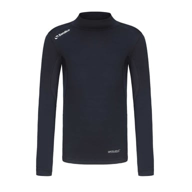 Sondico Childrens/Kids Mock Neck Base Layer Top (Navy)