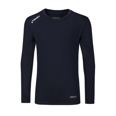 Sondico Childrens/Kids Core Breathable Long-Sleeved Base Layer Top (Navy)