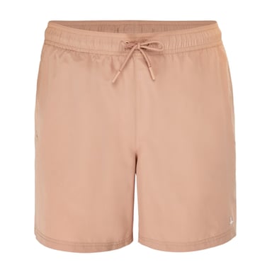 Jack Wills Mens Embroidered Logo Mid Length Swim Shorts (Pink)