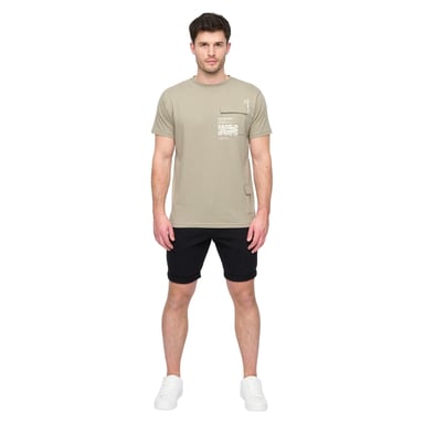 Duck and Cover Mens Moreshore Chino Shorts (Black)