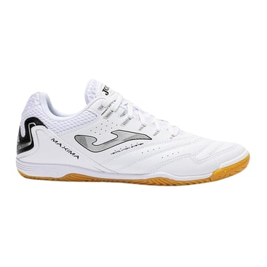 Joma Mens Maxima Reinforced Toe Indoor Football Shoes (White/Grey)