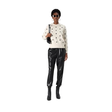 Boss Womens/Ladies Solid Relaxed Fit Joggers (Black)