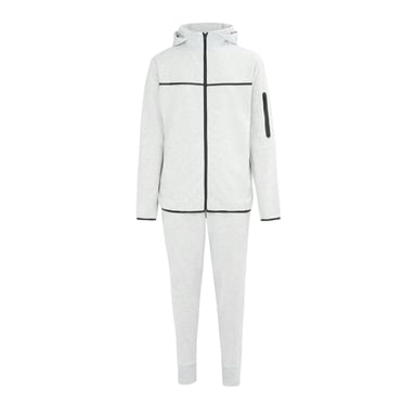 Lonsdale Mens Tracksuit (Light Grey)