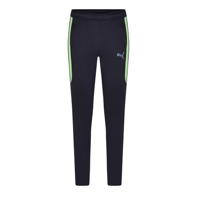 Puma Childrens/Kids Finesse Performance Tracksuit Bottoms (Navy Blue/Apple)