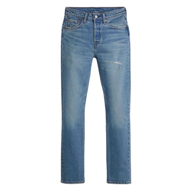 Levis Womens/Ladies 501 5 Pockets Straight Leg Jeans (Switch Stitch)
