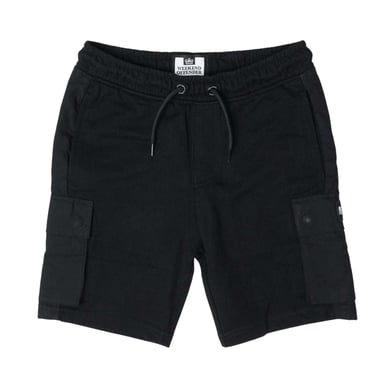Weekend Offender Childrens/Kids Flamengo Fleece Cargo Shorts (Black)