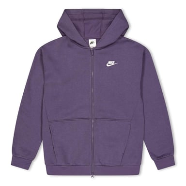 Nike Girls Sportswear Full Zip Hoodie (Raisin Purple)