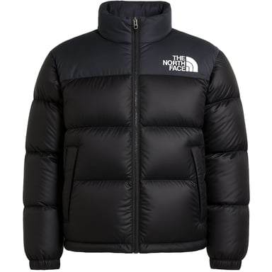 The North Face 96 Retro Nuptse Kids Black Jacket