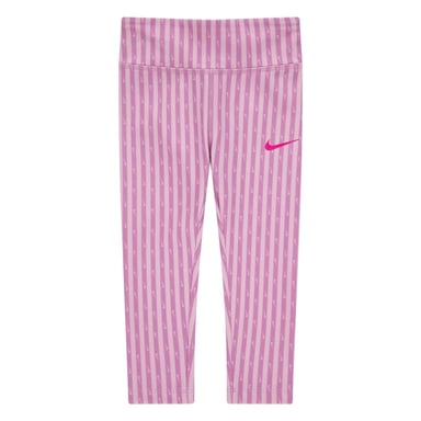 Nike Girls Stripe Leggings (Flamingo Pink)