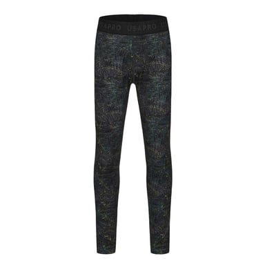 USA Pro Girls Pro Patterned Tight Training Leggings (Black)