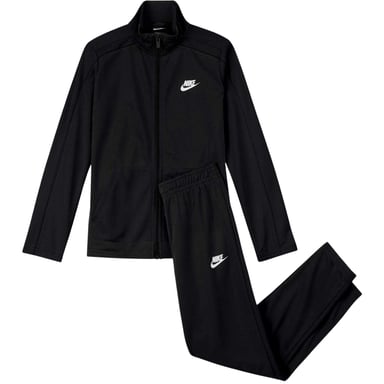 Nike Childrens/Kids Swoosh Polyester Tracksuit (Black/White)