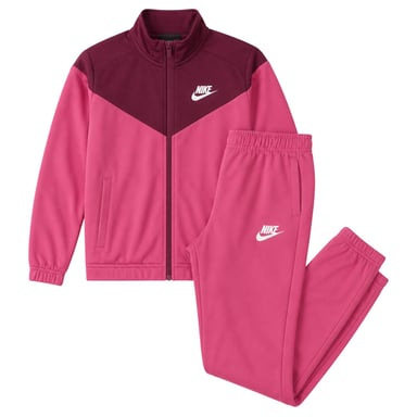 Nike Childrens/Kids Swoosh Polyester Tracksuit (Beet Red)