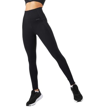USA Pro Womens/Ladies Core High Rise Leggings (Black)