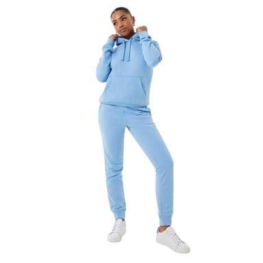 Jack Wills Womens/Ladies Astbury Pheasant Logo Relaxed Fit Hoodie (Blue)