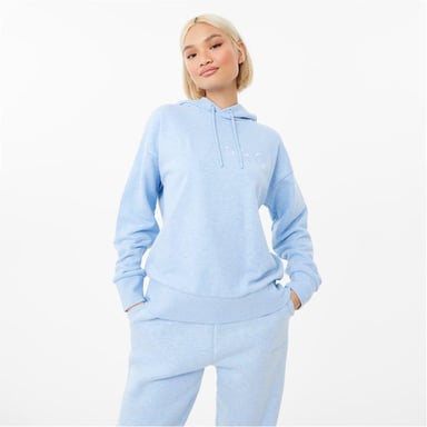 USA Pro Womens/Ladies Classic Logo Hoodie (Blue)
