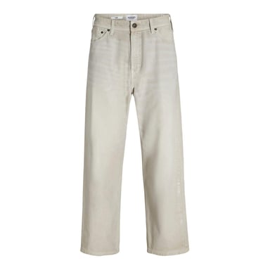 Jack And Jones Mens Alex Wide Leg Chinos (Moonbeam)
