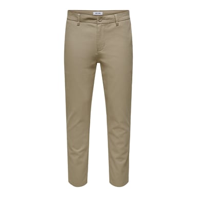 Only Mens Straight Chinos (Chinchilla)
