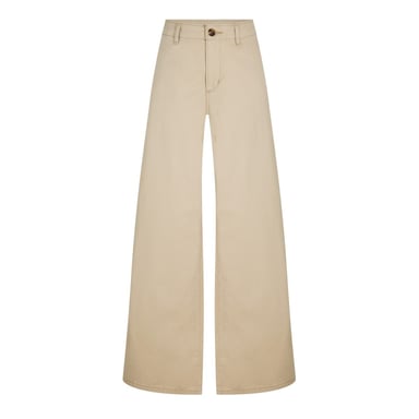 Levis Womens/Ladies Big Yikes Wide Leg Chinos (Safari)