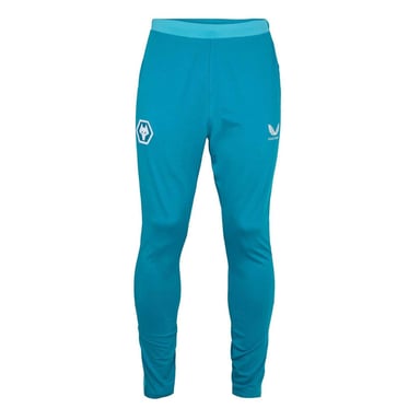 Castore Mens Wolverhampton Wanderers FC Tracksuit Bottoms (Pagoda Blue)