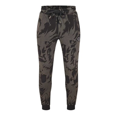 Criminal Damage Mens Abstract Joggers (Black)