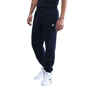 Nike Mens Club Fleece Joggers (Solid Navy/Solid White)