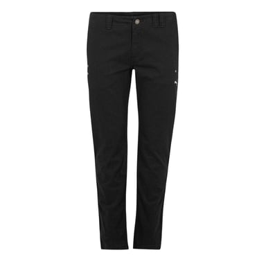 Puma Womens/Ladies Woven Jogging Bottoms (Black)