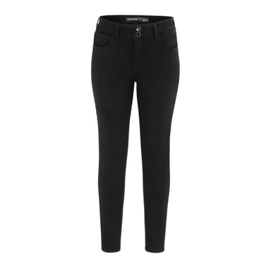 Firetrap Womens/Ladies Cotton Skinny Jeans (Black)