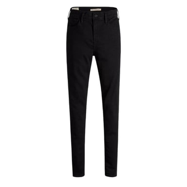 Levis Womens/Ladies High Rise Skinny Jeans (Black Celestial)