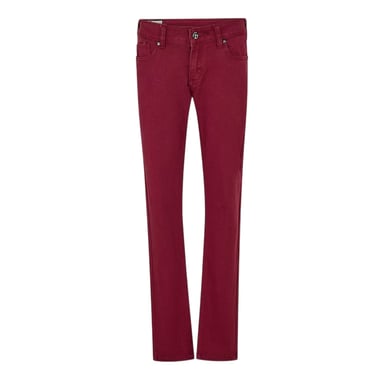 Criminal Damage Mens Skinny Jeans (Wine)