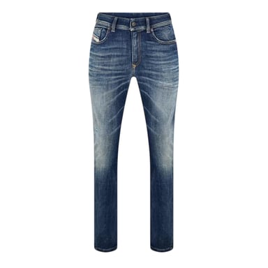 Diesel Mens Sleenker Organic Cotton Skinny Jeans (Medium Blue)