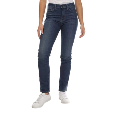 Levis Womens/Ladies Denim High Rise Straight Leg Jeans (Nonstop)