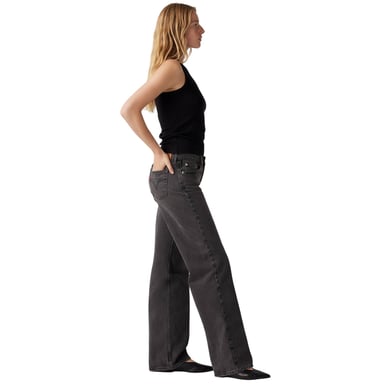 Levis Womens/Ladies Wide Leg Low Rise Jeans (Wish Me Luck)