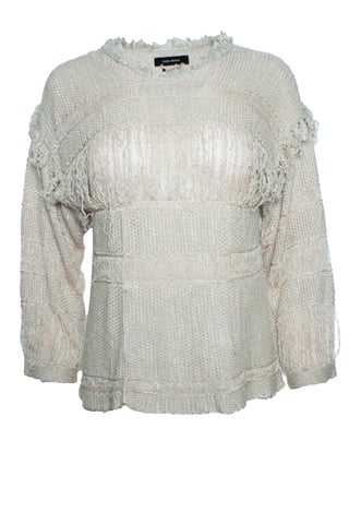 Isabel Marant, fringed knitted top