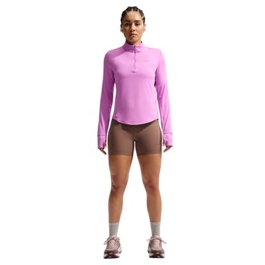 Nike Womens/Ladies Swift Quarter Zip Running Top (Magenta)