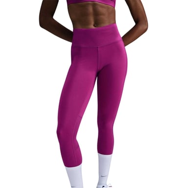 Nike Womens/Ladies Dri-FIT Mid Rise Leggings (Hot Fushia)