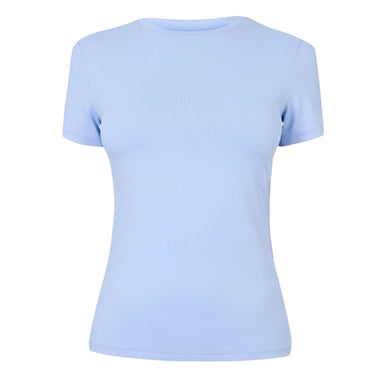 USA Pro Polyamide T-shirt voor dames (Brunnera Blauw)