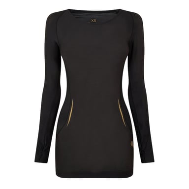 Skins Womens/Ladies A400 Performance Base Layer Top (Black)