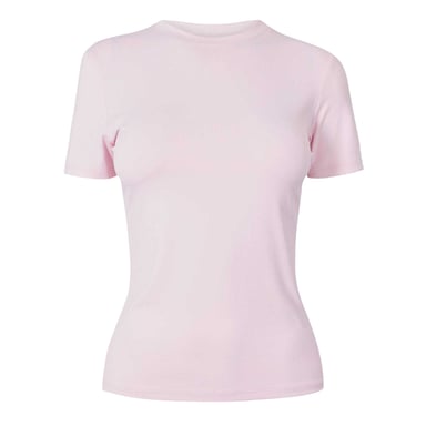 USA Pro Polyamide T-shirt voor dames (Roze)