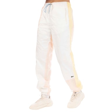 Lacoste Womens/Ladies Colour Block Slim Joggers (White)